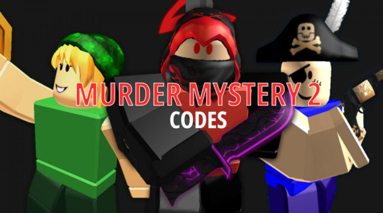 What Are Murder Mystery 2 Codes