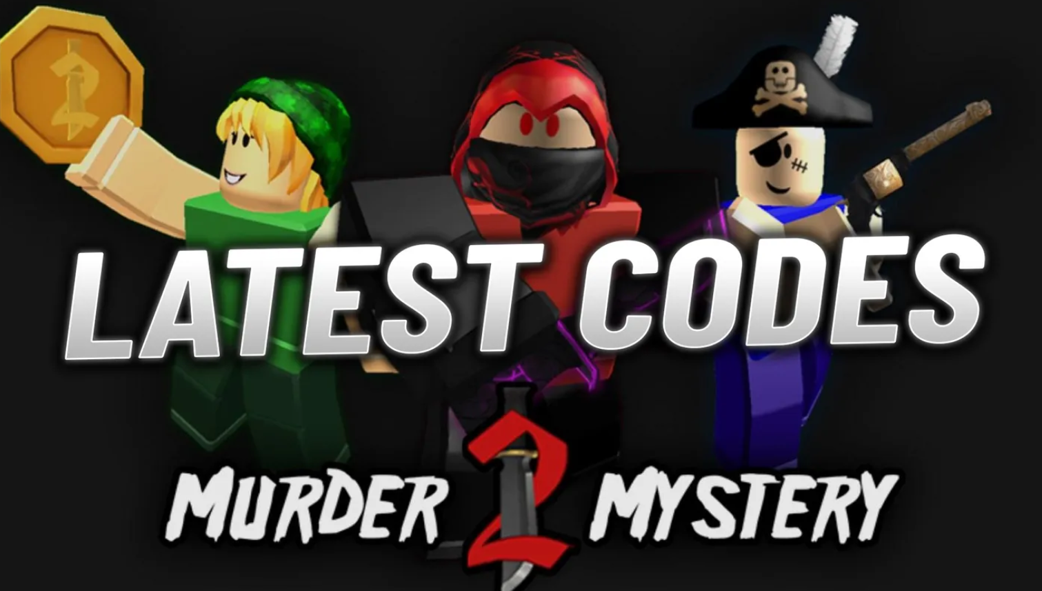 Codes De Murder Mystery 2 2023 December
