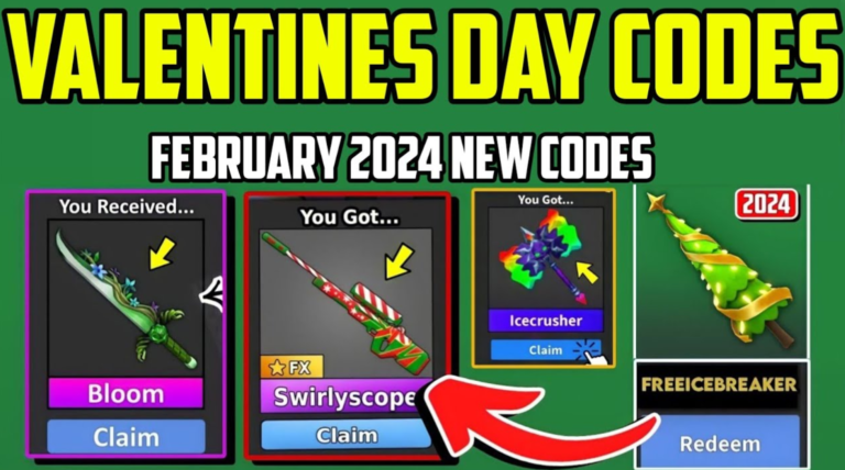 Codes On Murder Mystery 2 Roblox February 2024