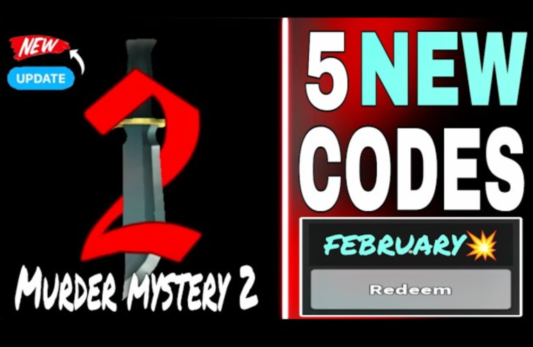 Murder Mystery 2 Codes Summer 2024 February