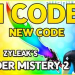 Murder Mystery 2 Active Codes March 2024