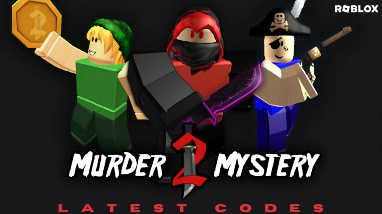 Murder Mystery 2 Codes Not Expired April 2024