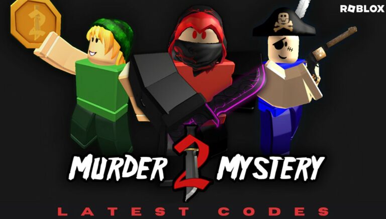 Murder Mystery 2 Free Item Codes April 2024